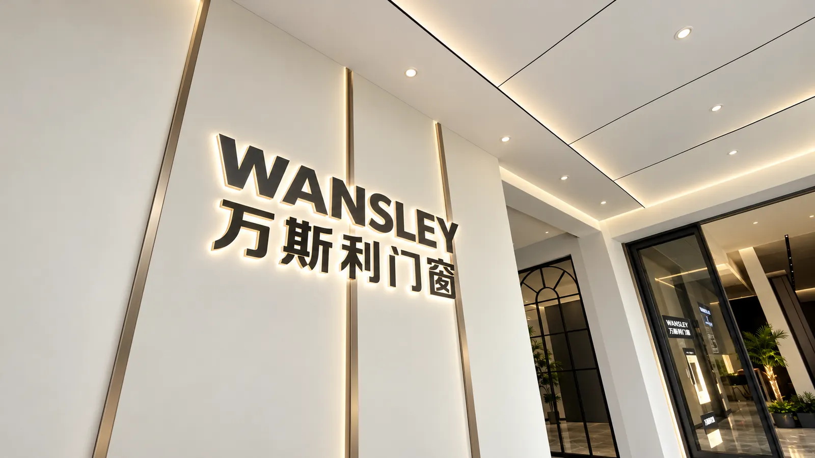 WANSLEY showroom display 1