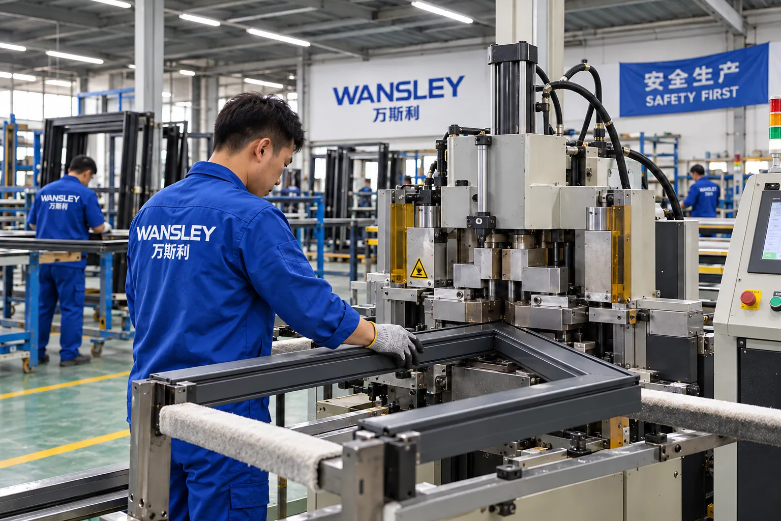 WANSLEY Frame corner assembly