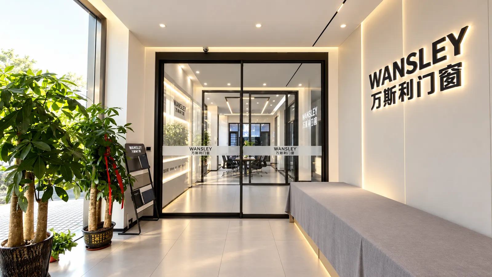 WANSLEY showroom display 3